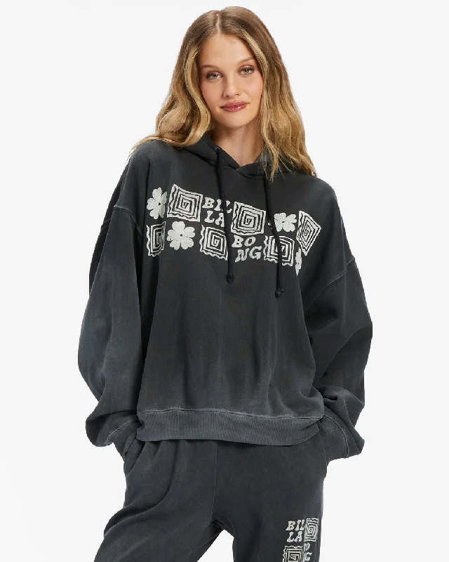 Mystic Surf Sweatshirt V-Neck Sweatshirt - Black Pebble