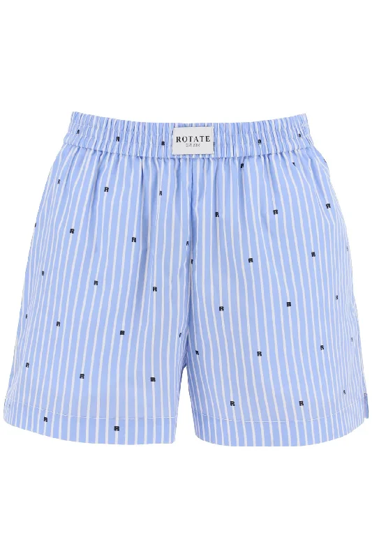 organic cotton boxer shorts for men 1124702975 BLUE LOGO STRIPE + SERENITY COMB.