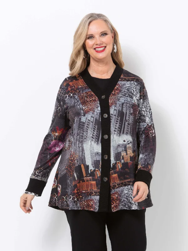 City Scape Cardigan