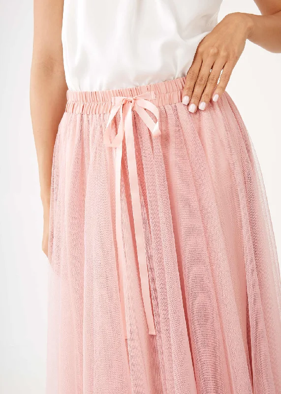 Sue Skirt Blush Tulle