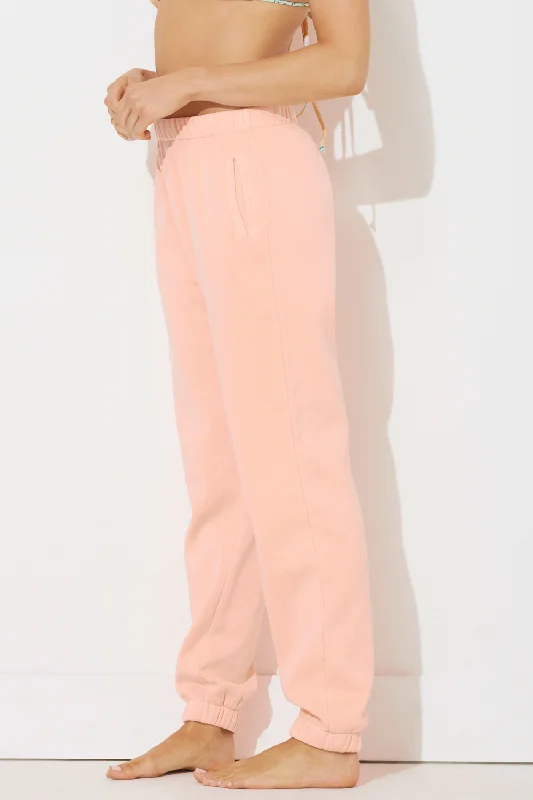 Sunkissed Peach Pigment Dye Jogger