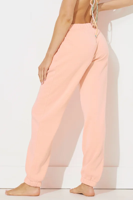 Sunkissed Peach Pigment Dye Jogger