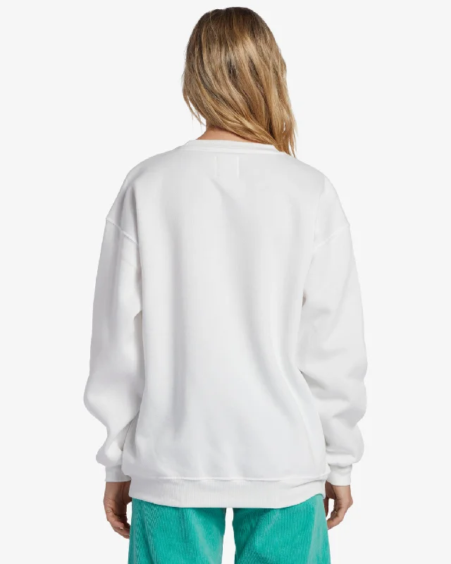 Sunny Days Sweatshirt - Salt Crystal