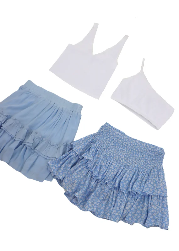 Tanks & Skirts Bundle ★ Blues & Whites