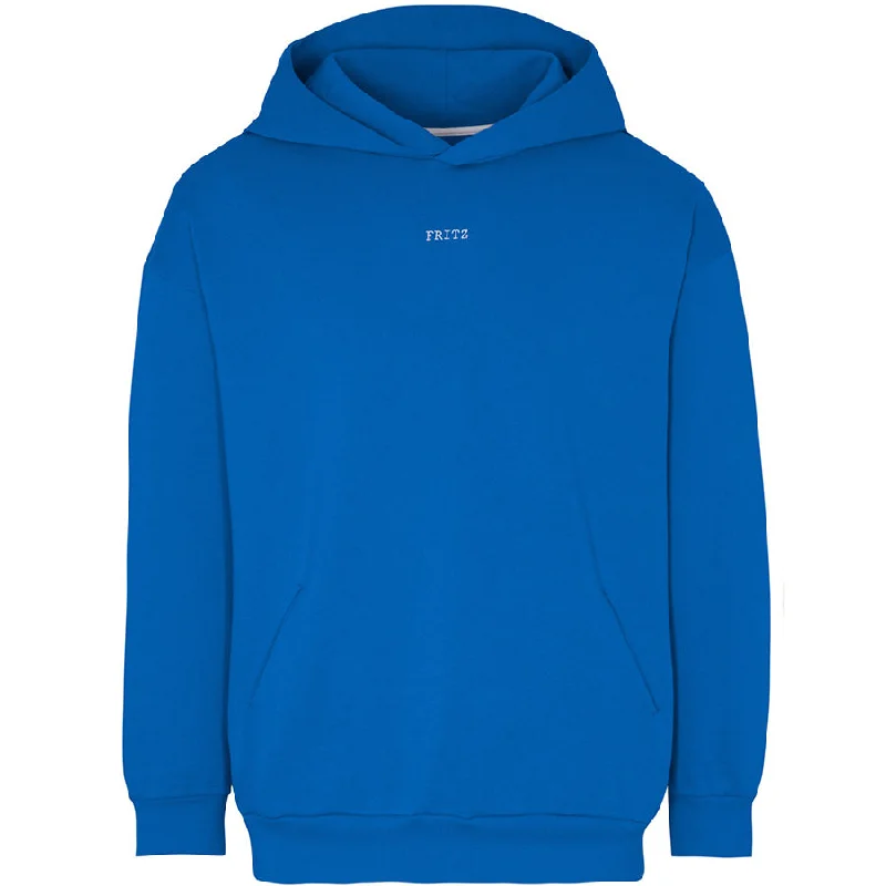 UNISEX ORGANIC COTTON HOODIE IN ROYAL BLUE