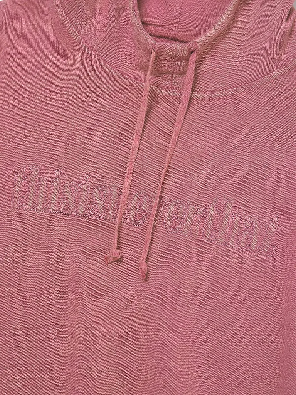 Washed Embroidery Hoodie