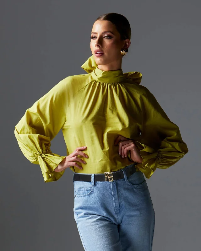 Empowered Top - Chartreuse