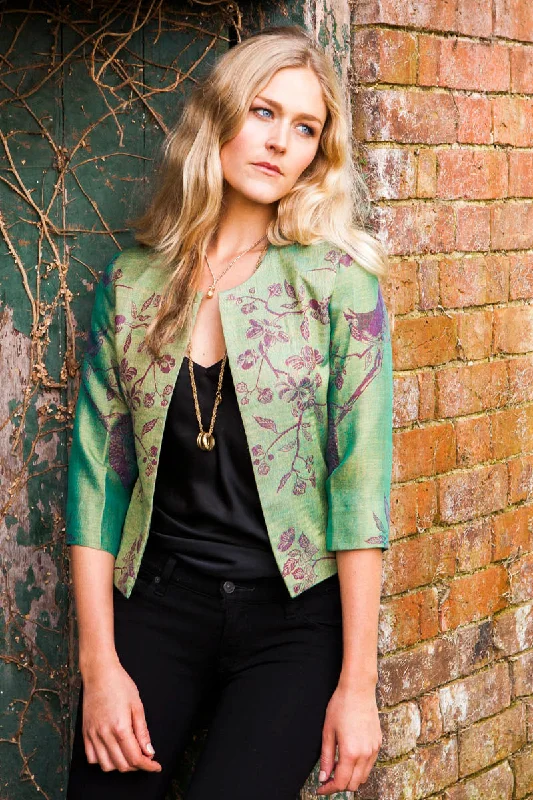 Juna Jacket in Dragonfly Green