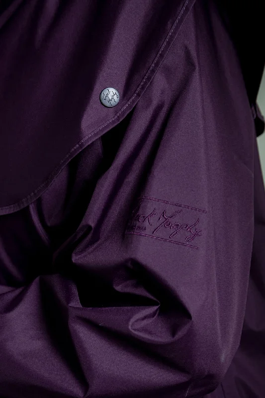 Malvern Waterproof Coat - Blackberry