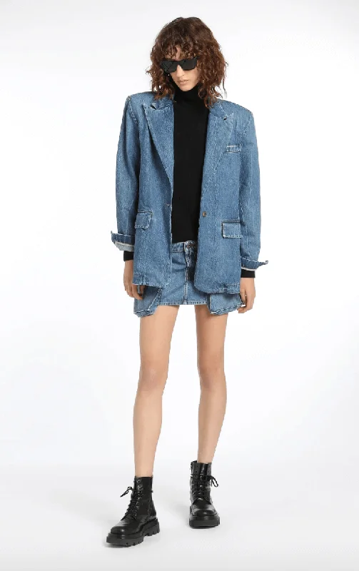 Mary denim blazer