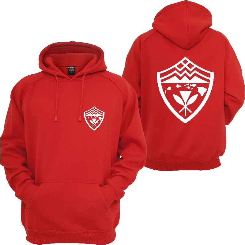 Hawaii Shield Kanaka Hoodies FREE MASK SUNDAY